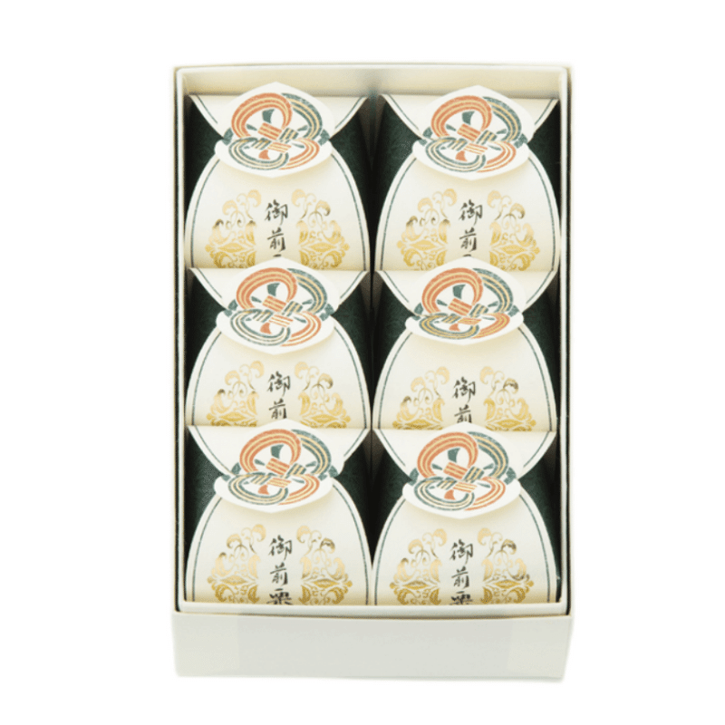 Chestnut Daifuku 6pc 1 box