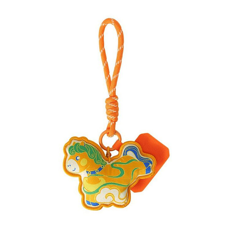 故宫博物院 马到成功香囊 黄色款 9.5*20厘米 1 盒