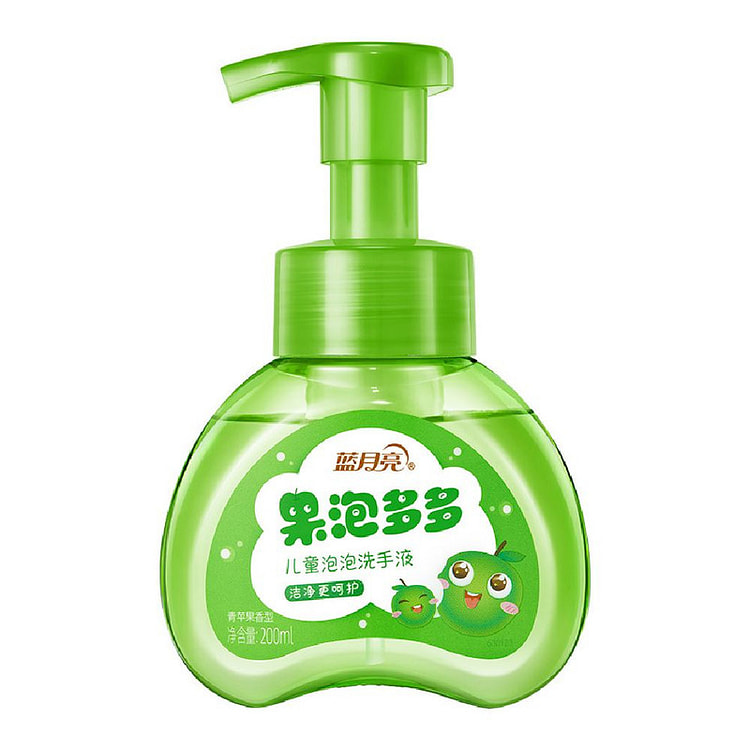 Blue Moon Kids Hand Wash Foam (Green Apple)