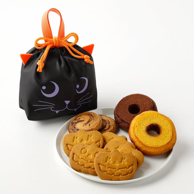 Kinokuniya Halloween Sweets Bag Black Cat 9pcs 1 each