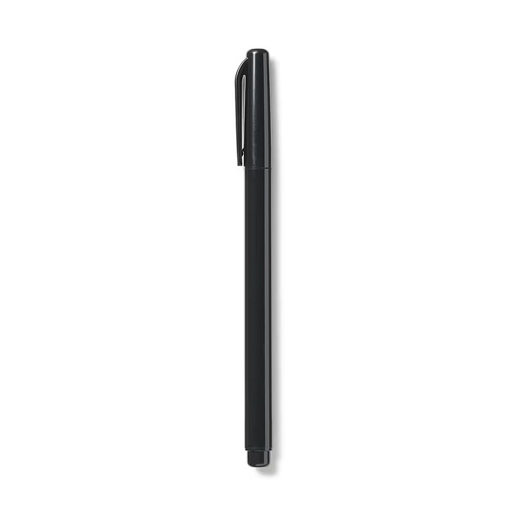 muji carbon pen writing pen black
