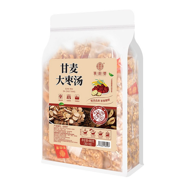 Trà Cam Mạch Đại Táo Qiaoyuntang thư giãn 480 g