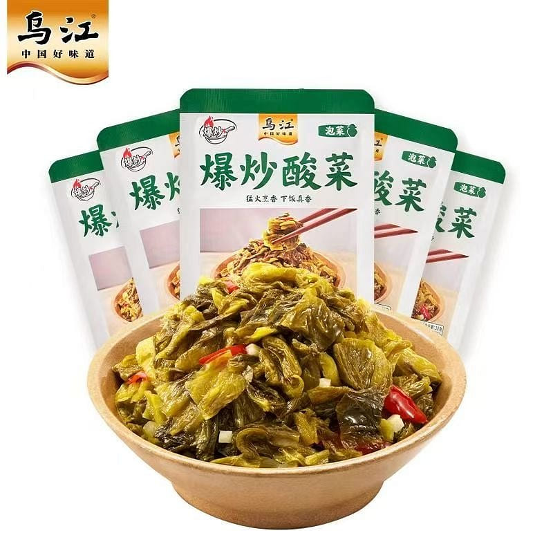Wujiang Stir-Fried Pickled Vegetables 30g*6 6 pack