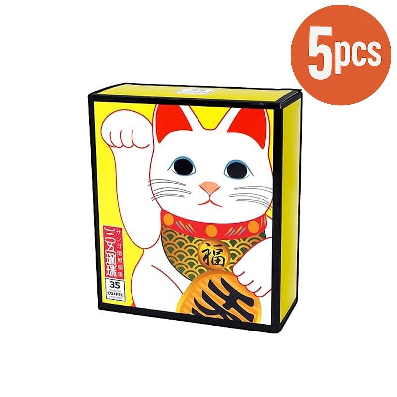 [35COFFEE] manekineko/jfk chicory roast blend 5p 1 box