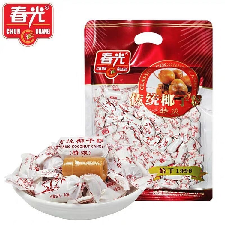 Chunguang Hainan Extra Strong Coconut Candy Snack 250 g
