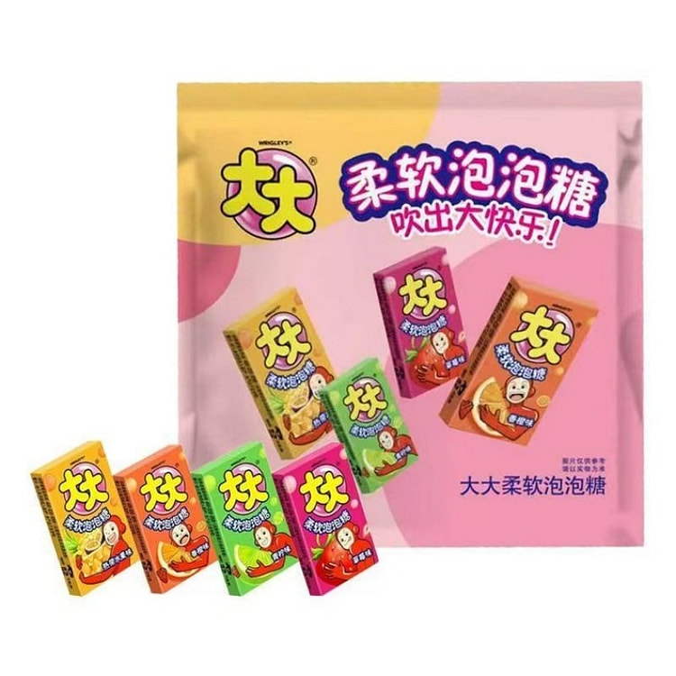 Dada Assorted Bubble Gum 26Pcs 104g 104 g