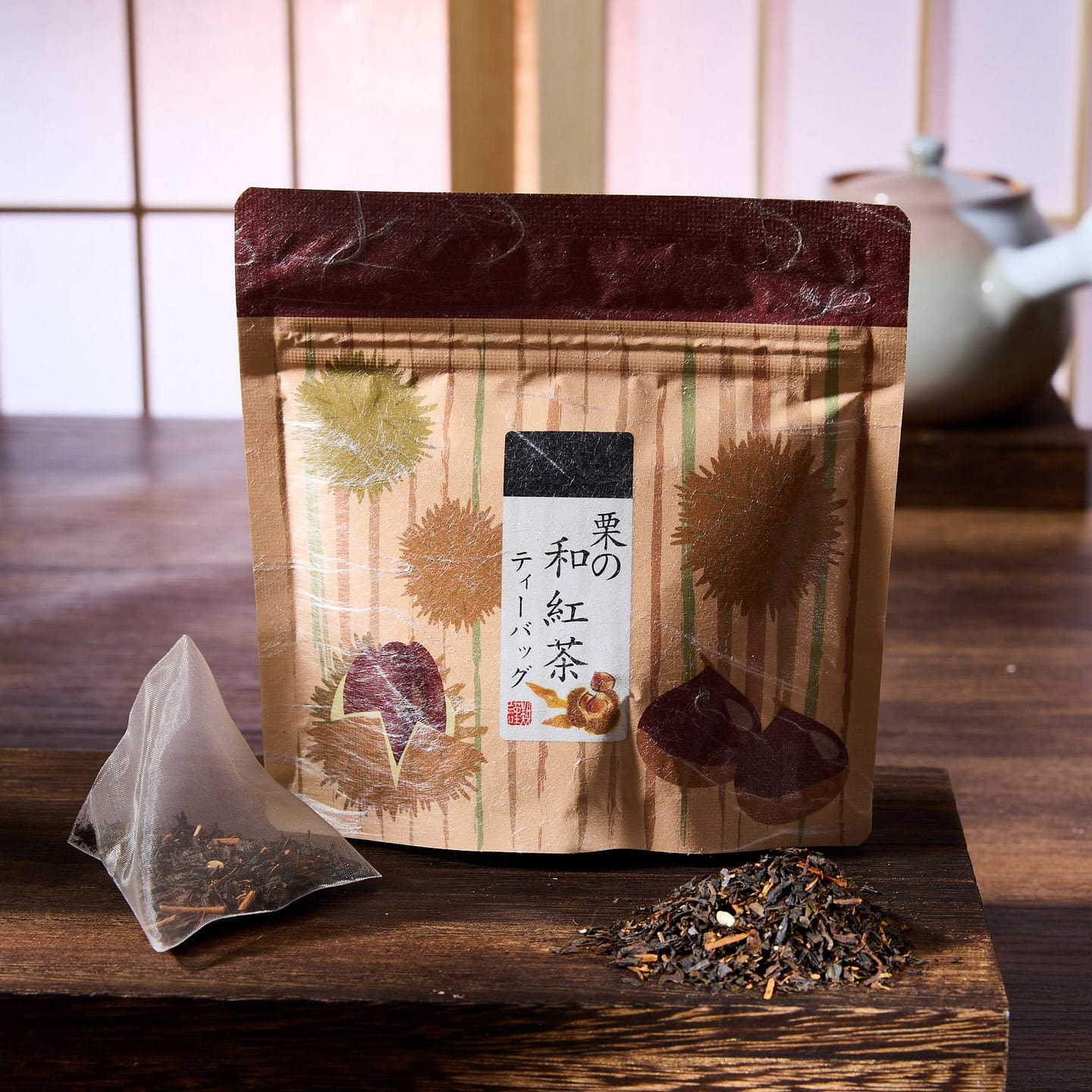 Chestnut Japanese Black Tea (5 tea bags) 22 g