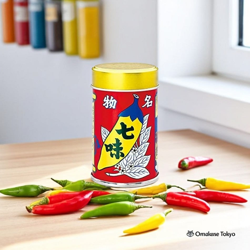 Hachimanya Shichimi Chili Peppers Can 400 g