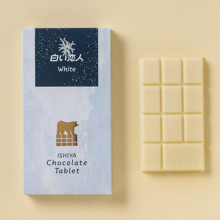 ISHIYA Chocolate Tablet Shiroi Koibito White 44.5g