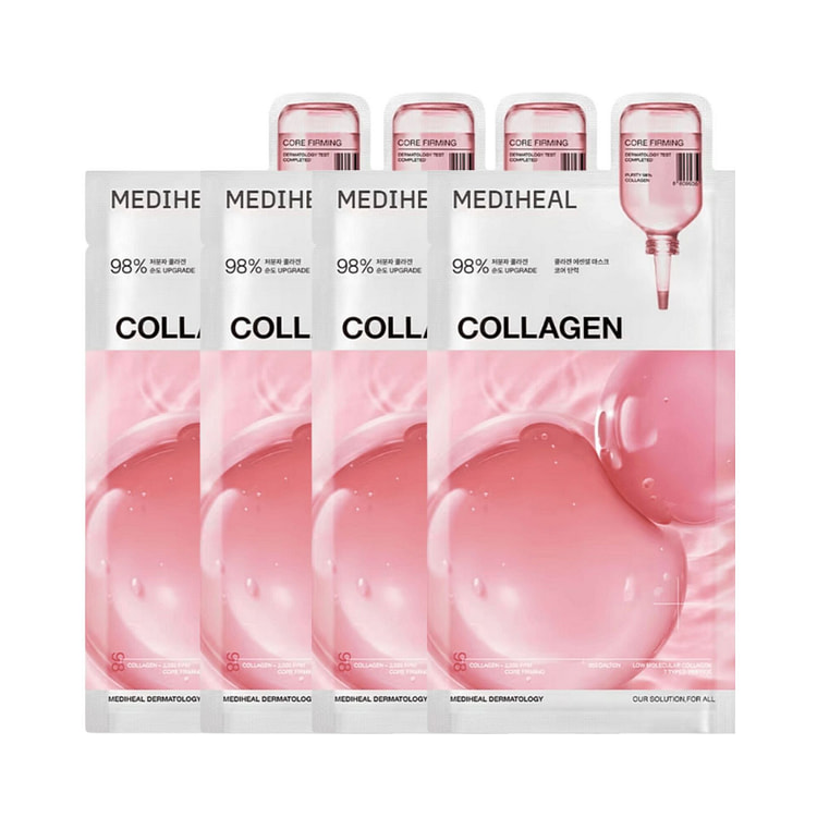 Mediheal 胶原蛋白精华面膜核心紧致 4 个