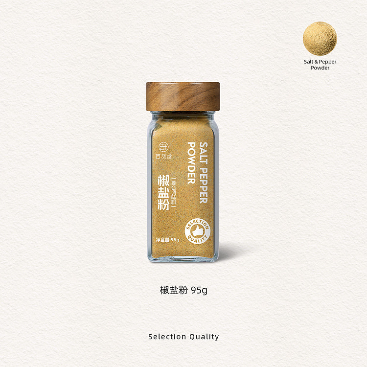 百哉堂椒盐粉95g*1罐 95 克