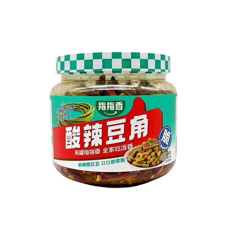 SOUR AND SPICY PICKLED COWPEAS 400g 1 bottle
