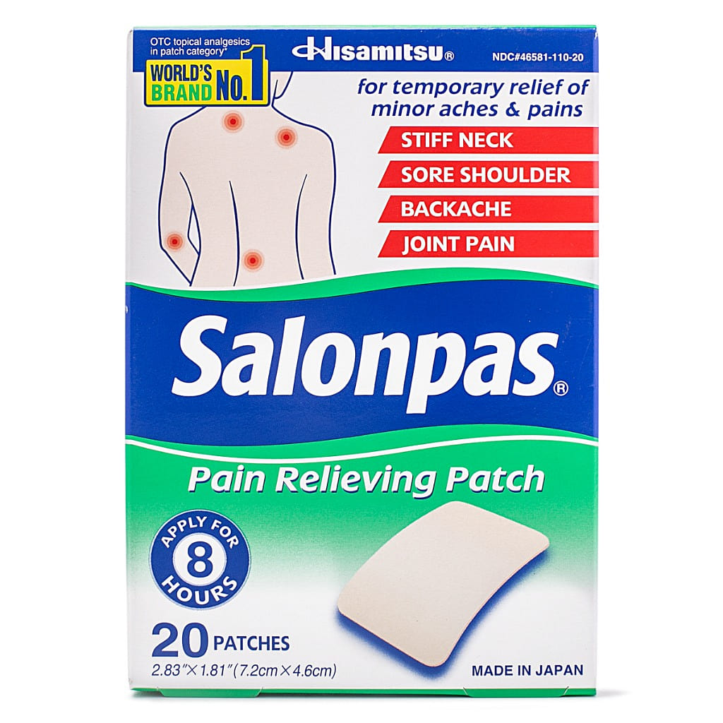 Salonpas Pain Relieving Patch 20 Sheets 1 each
