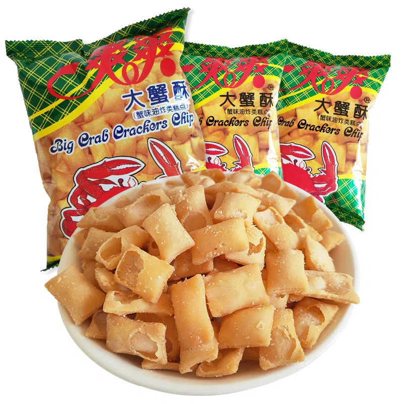 Refreshing Big Crab Crispy 5 Pack 175 グラム