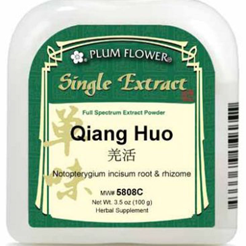 Qiang Huo, extract powder Notopterygium incisum root & rhizome 1 each