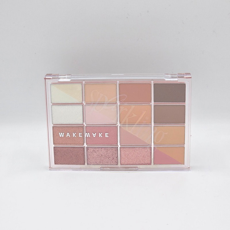 WAKEMAKE Soft Blurring Eye Palette 18 Peach Crush
