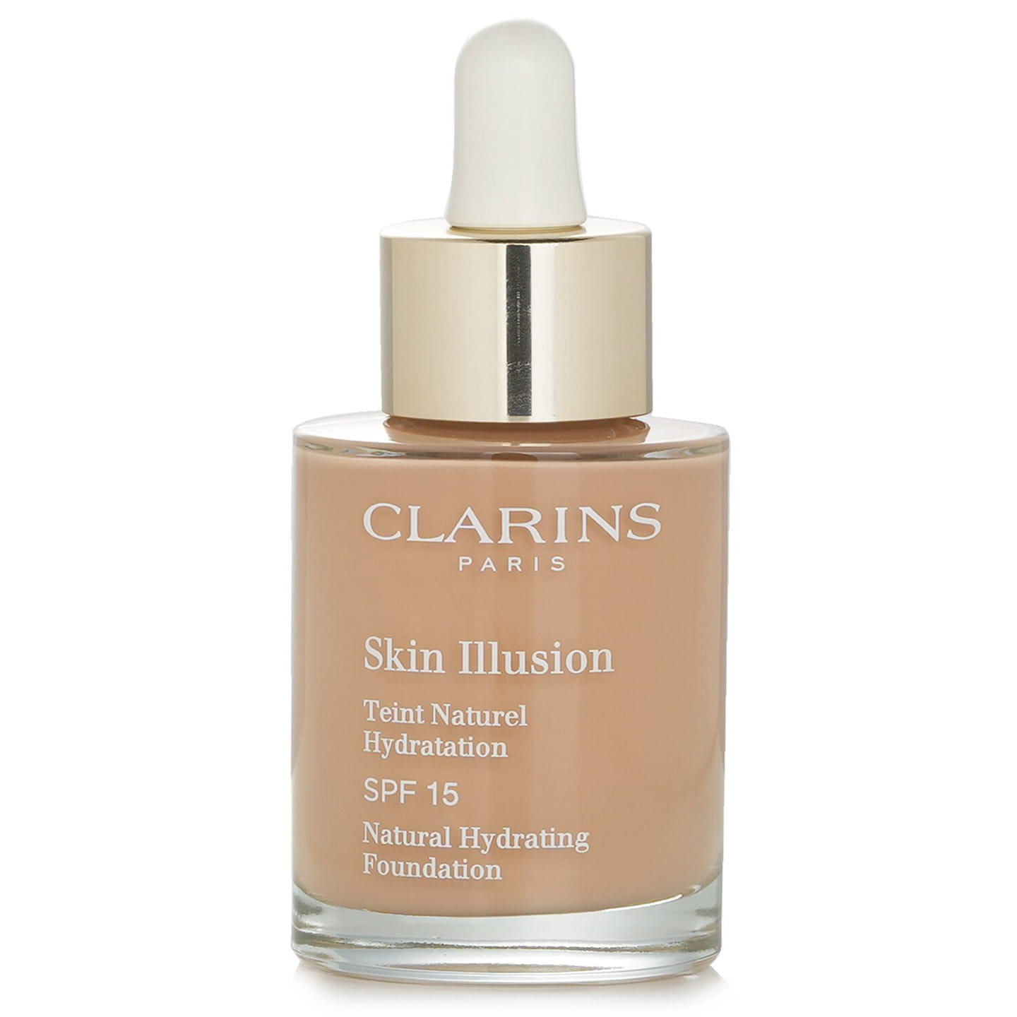 Clarins Small bottle of water essence nourishing liquid foundation SPF 15 #108.5W 30ml/1oz 30 ml