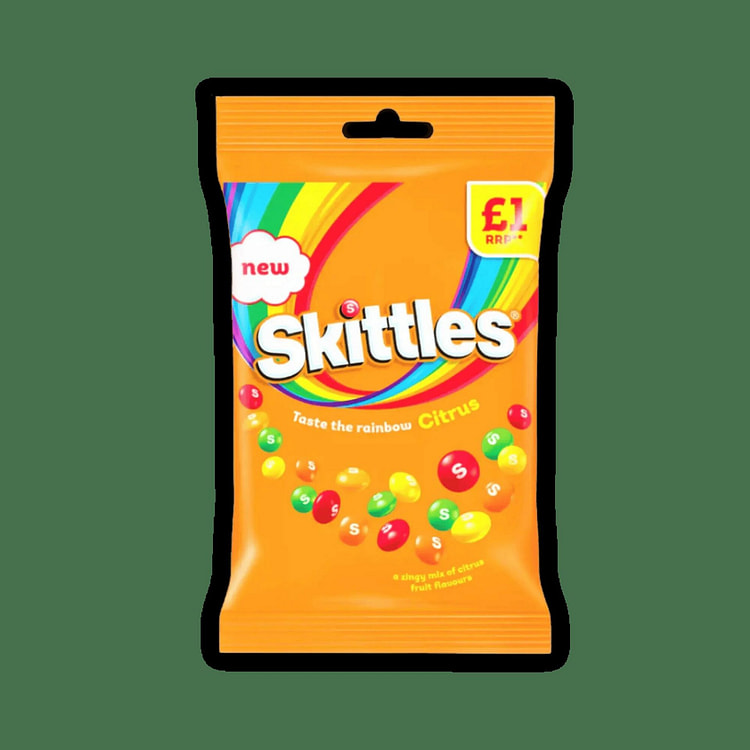 Skittles Citrus Mix Limited Edition (UK) 1 each