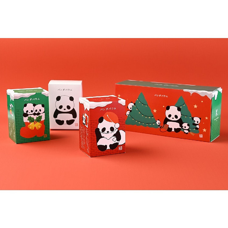 KATANUKIYA Panda Baum Christmas Limited 3pcs