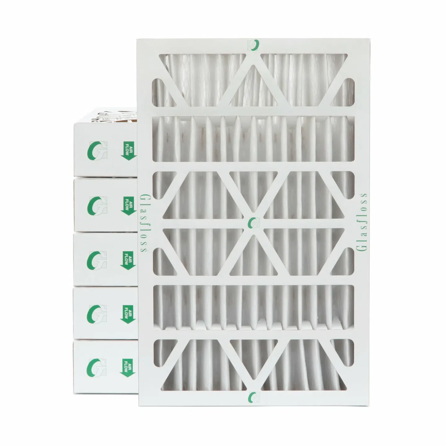 Glasfloss ZL 16x25x4 MERV 10 (FPR 7) Pleated HVA 1 box