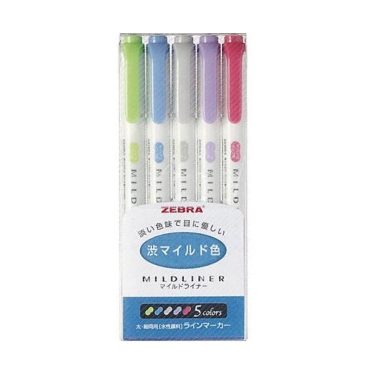 Zebra MILD LINER 2 Sided Highlighter Noble Color 1 each