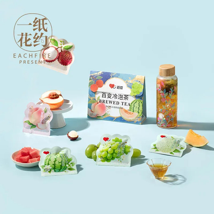一纸花约 百变缤纷冷泡茶27克 27 克