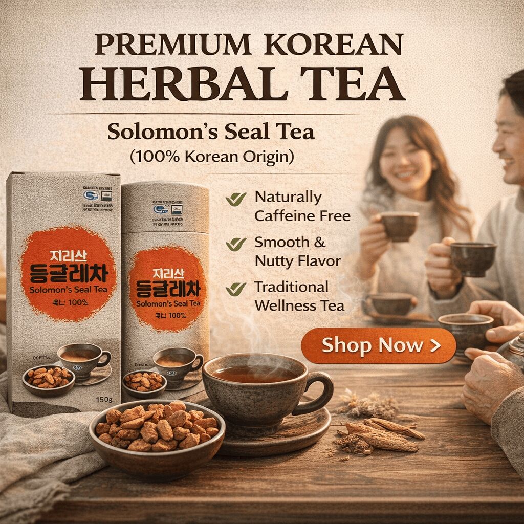 KPURITY'S Healthy 所罗门海豹茶 韩国传统草本牛粪茶 60g 1 盒