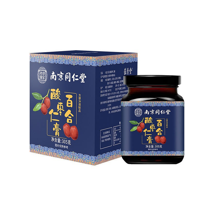 南京同仁堂 酸枣仁膏 养心安神 治疗失眠305g/瓶 305 毫升