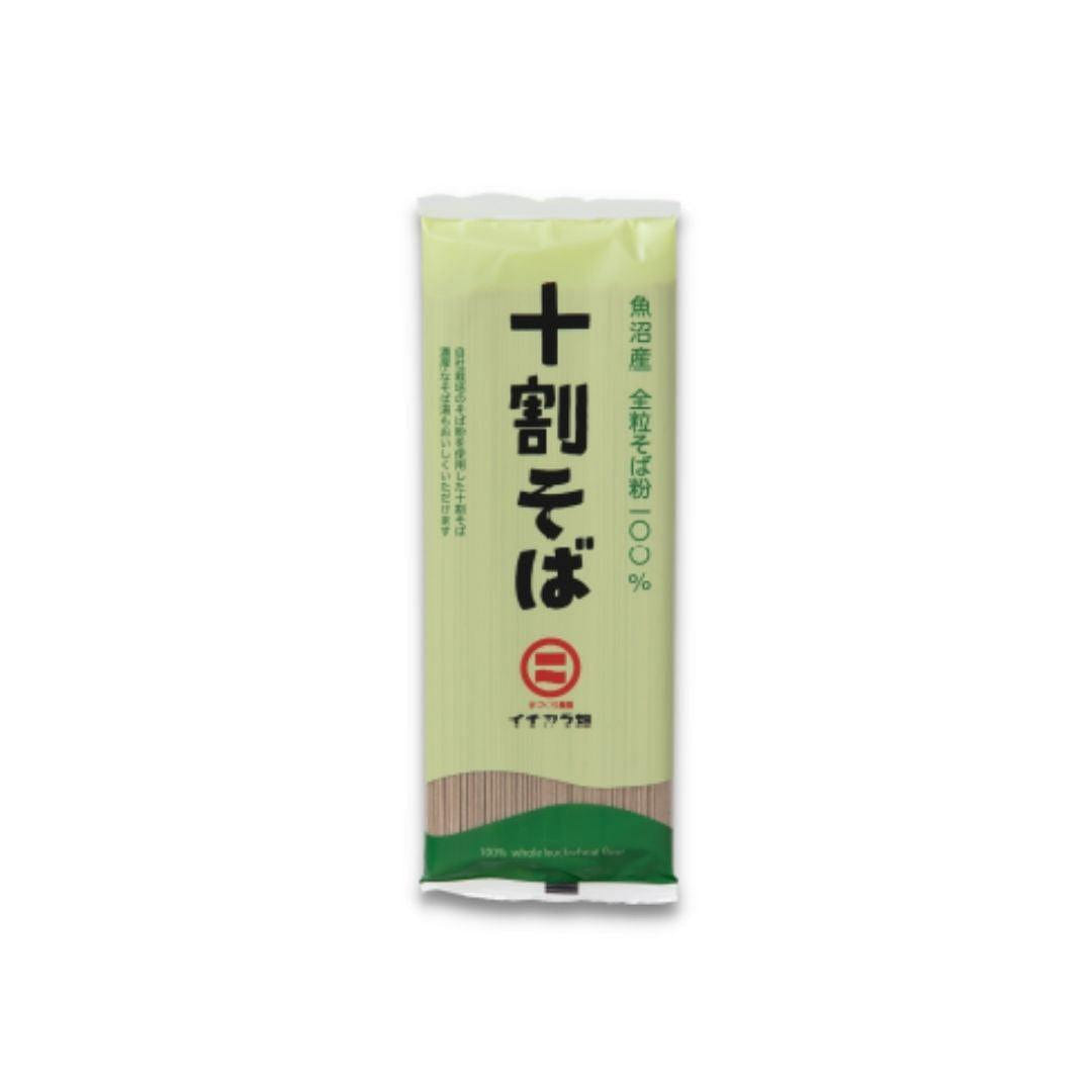 100% Soba (Buckwheat) Noodles (Gluten Free) 十割そば 190 g