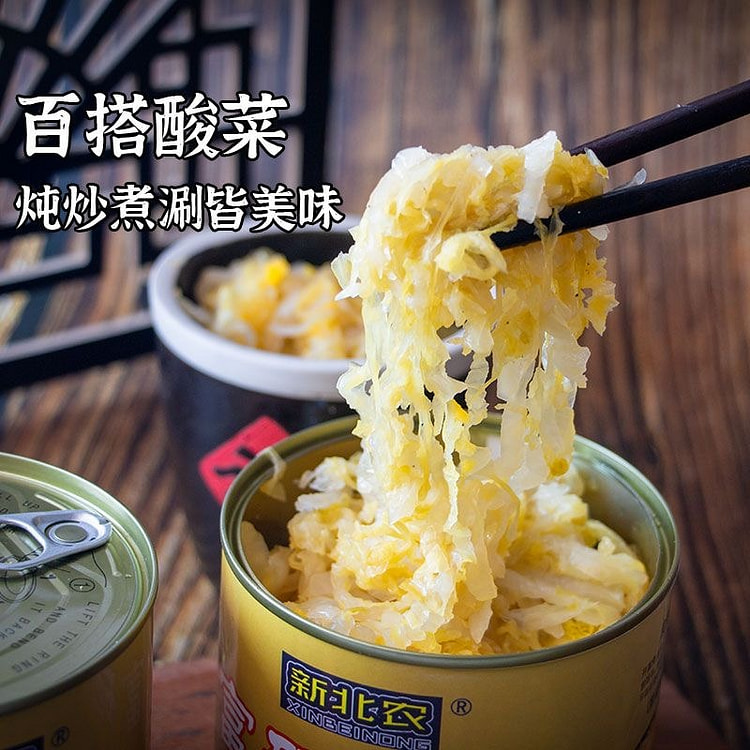 新北农酸菜 乳酸菌发酵东北酸菜1罐
