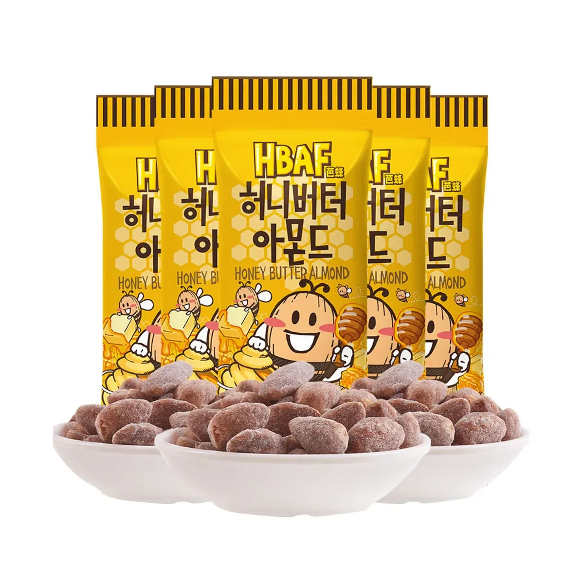 Honey butter flavour almond nut snacks 35 g*3 pack