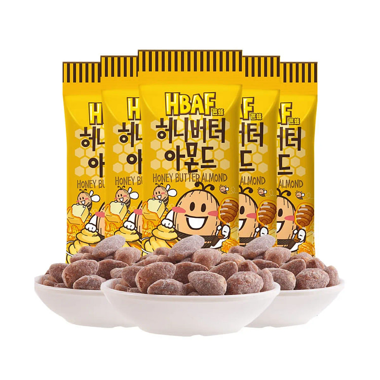 Honey butter flavour almond nut snacks 35 g*3 pack