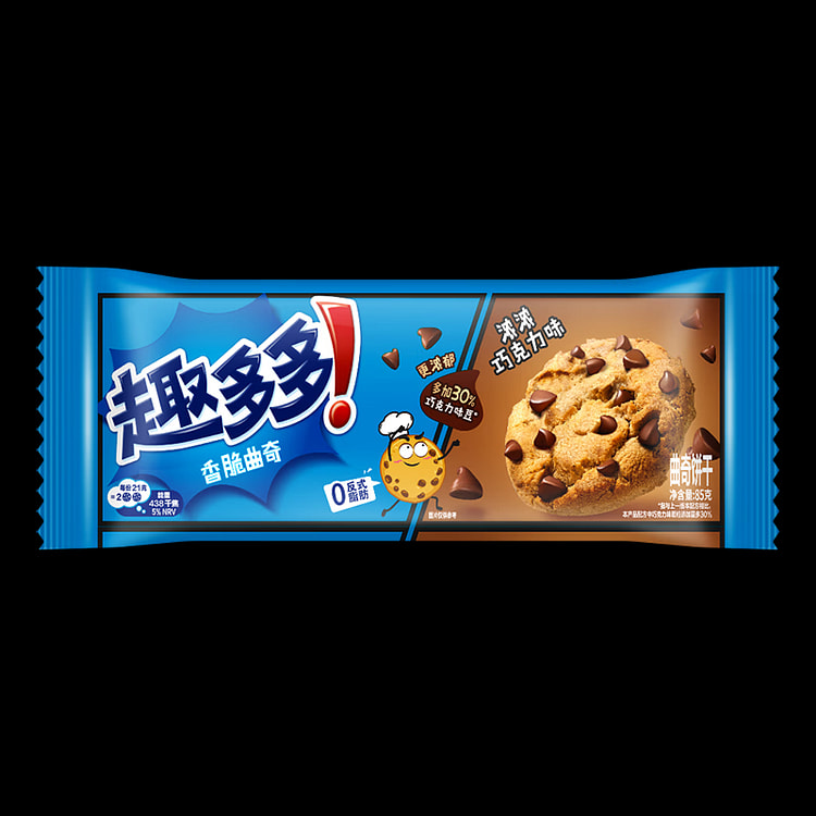 趣多多 经典巧克力原味85g