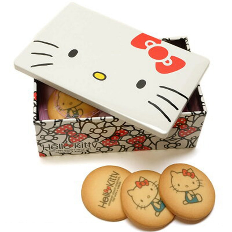 長登屋 Hello Kitty印花饼干 10枚入
