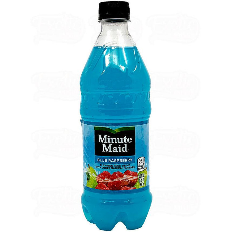 Minute Maid Blue Raspberry 20oz 1 each