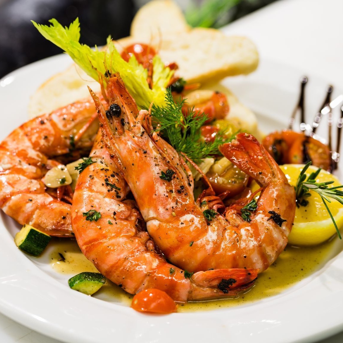 25 Pounds - Fresh Harvested Large Whole Sun Shrimp - Family 50 Tray or Bag Pack 25 lb