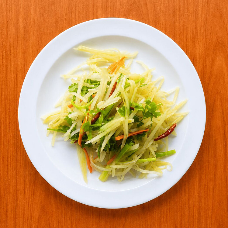 Chilled Potato Shreds with Chili Oil 300 g