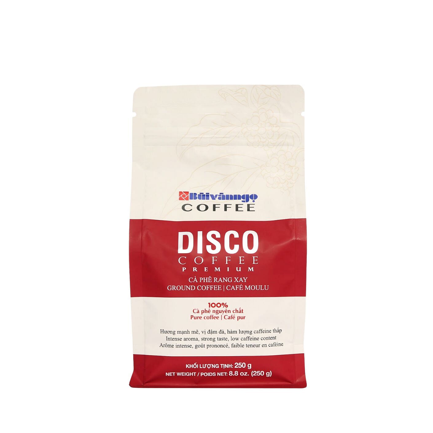 IBVN DISCO GROUND COFFEE 250GRAM/ 8.8OZ 1.61 oz