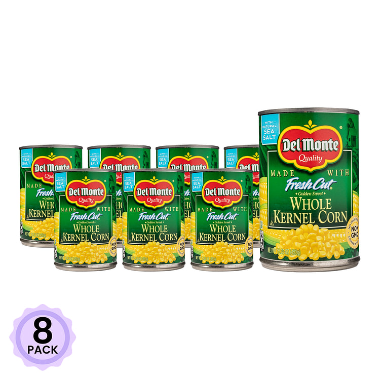 Del Monte 鲜切整颗海盐玉米粒 15.25 盎司*8 包