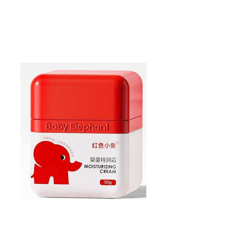 红色小象儿童保湿面霜0岁可用50g*1盒 50 克
