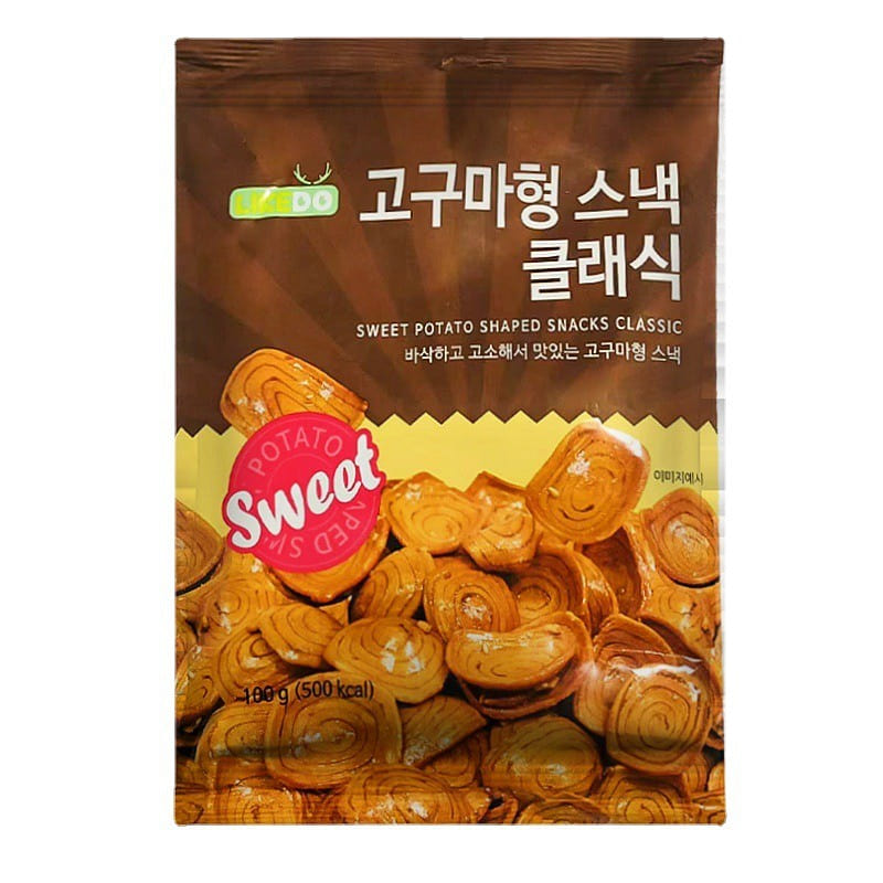 LaiKe Sweet Potato Shaped crispy Chips 100g 100 g
