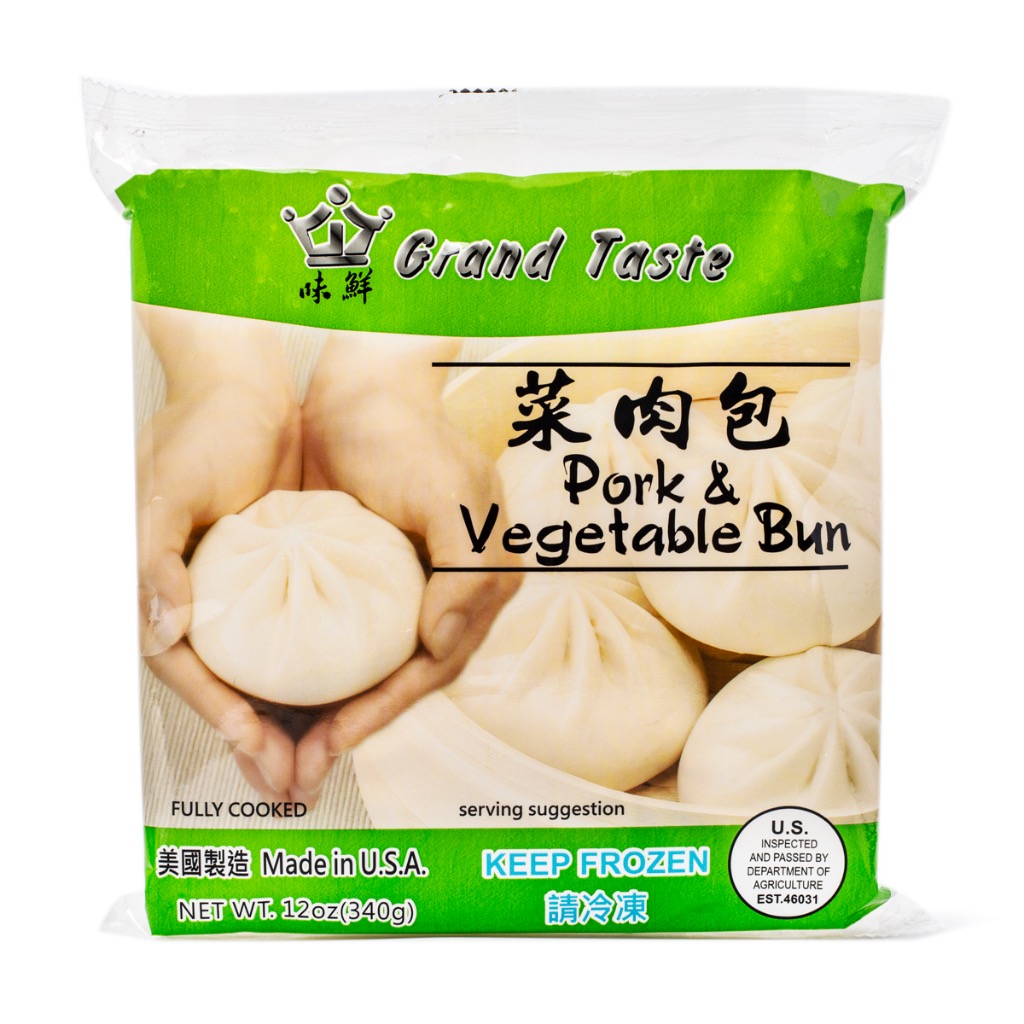 Get Grand Taste Taiwanese Pork Buns, Frozen Delivered Weee! Asian Market