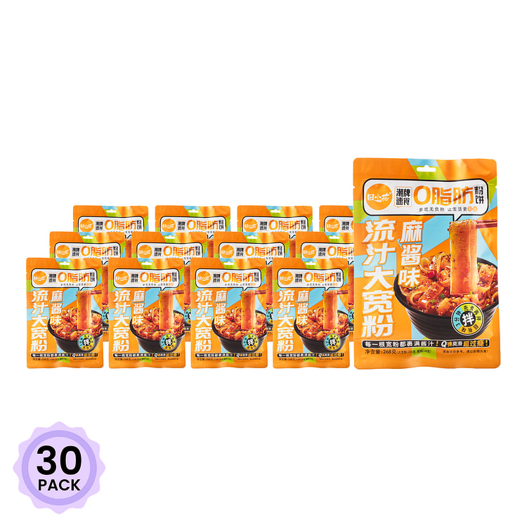 TXH Wide Potato Noodle Sesame Sauce 268 g*30 pack