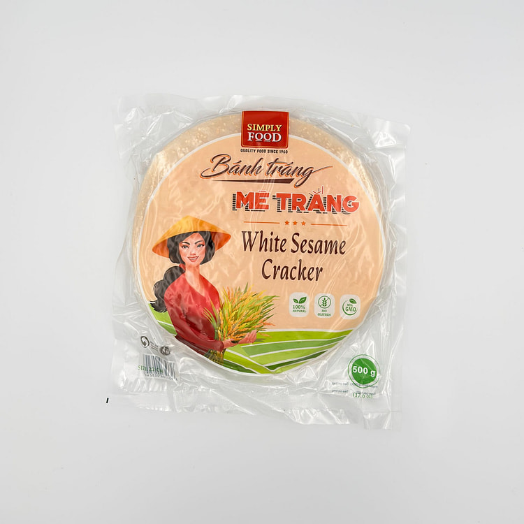 SF White Sesame Cracker 22cm 500 g