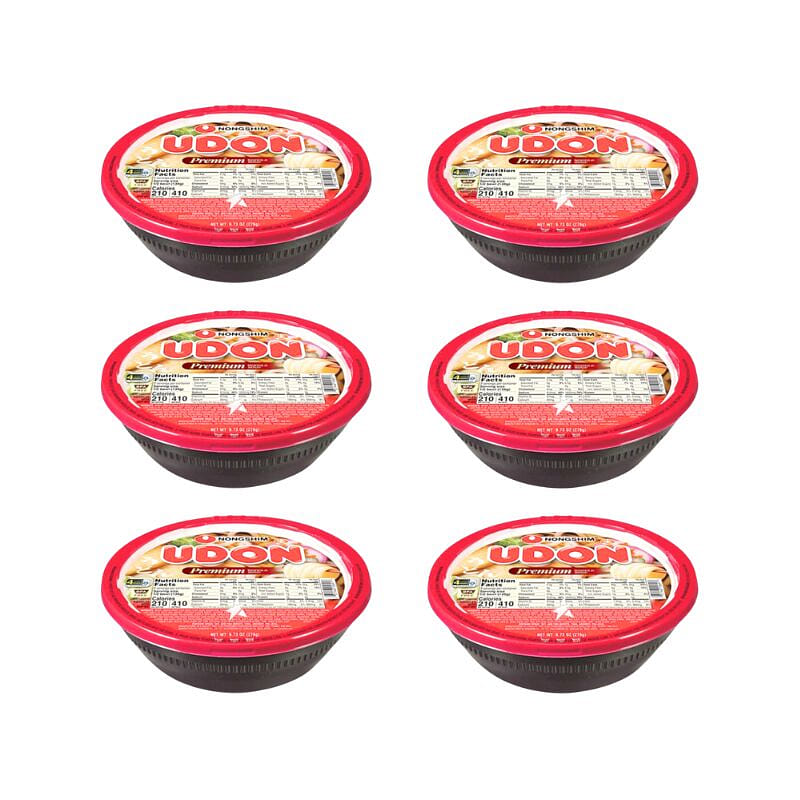 Nongshim Fresh Udon Bowl pack of 6 1 개