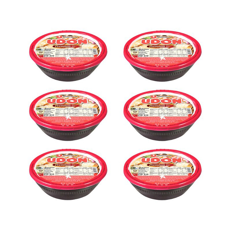 Nongshim 新鲜乌冬面 6 碗