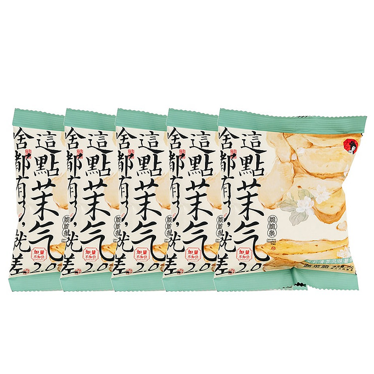 ChaYanYueSe Jasmine Green Tea Potato Sticks 5 Pack