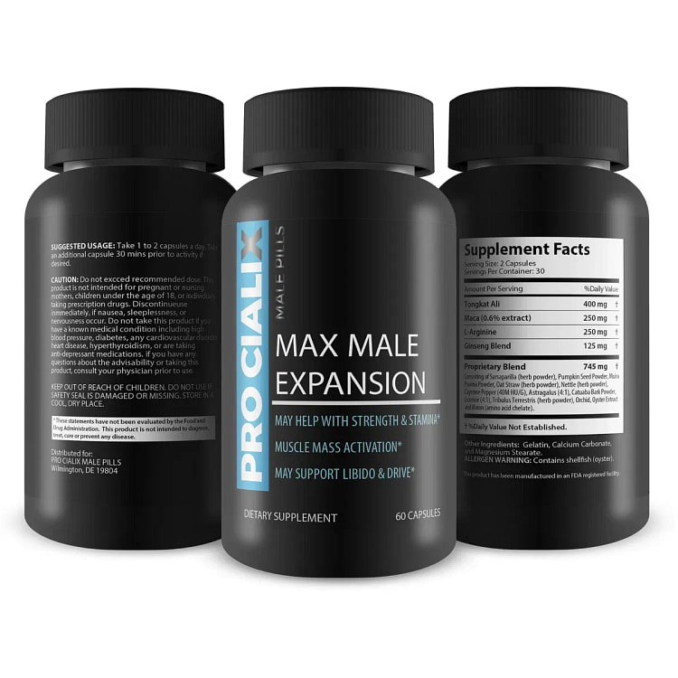 Pro Cialix Male Sexual Performance Supplement 1 bottle