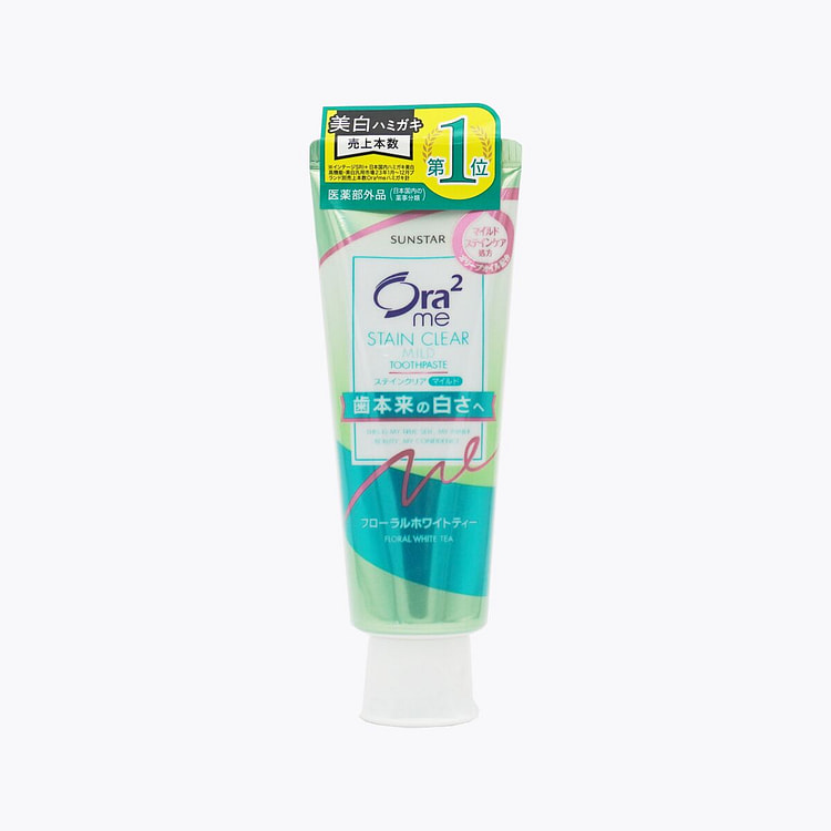 Sunstar Ora2 Me Stain Clear Toothpaste(White Tea)