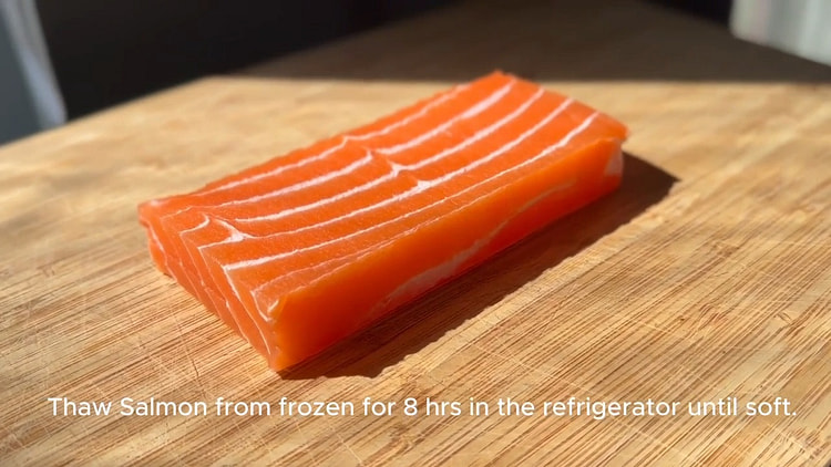 Salmon* Vegan Sashimi (8oz saku block) - Planted by Boldly